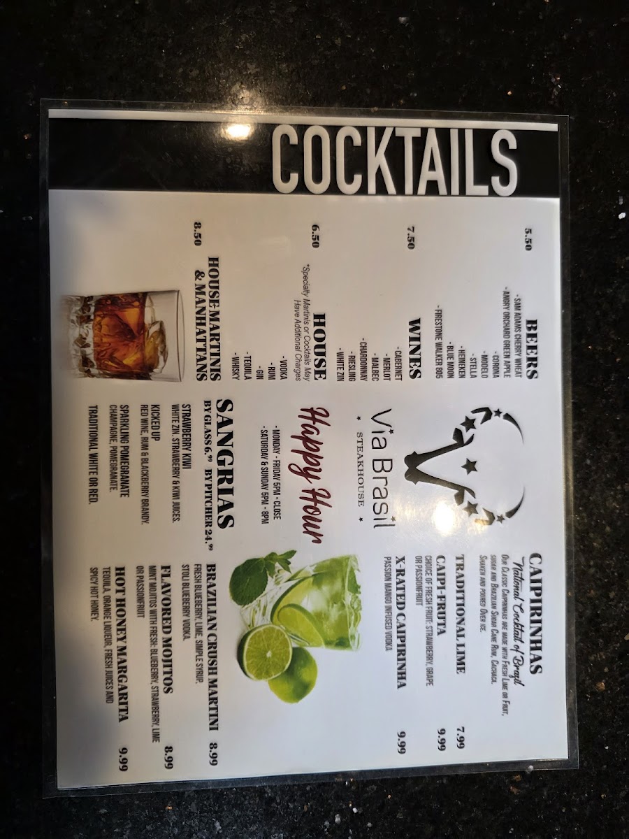 Menu Via Brasil Steakhouse-5