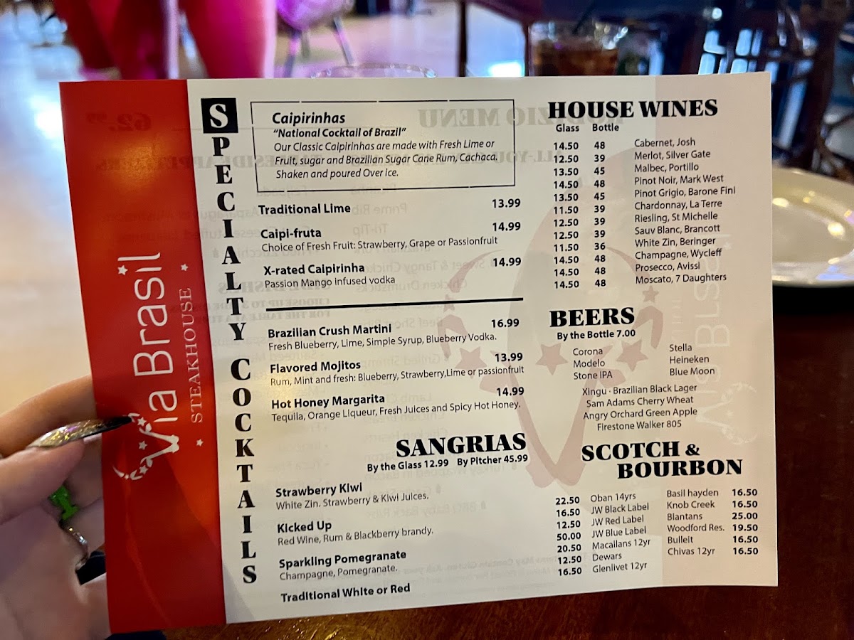 Menu Via Brasil Steakhouse-7
